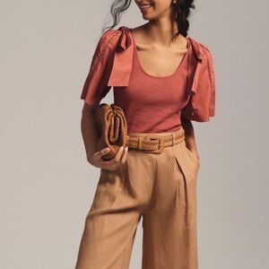 NWT Dolan by Anthropologie Bow Tie Top